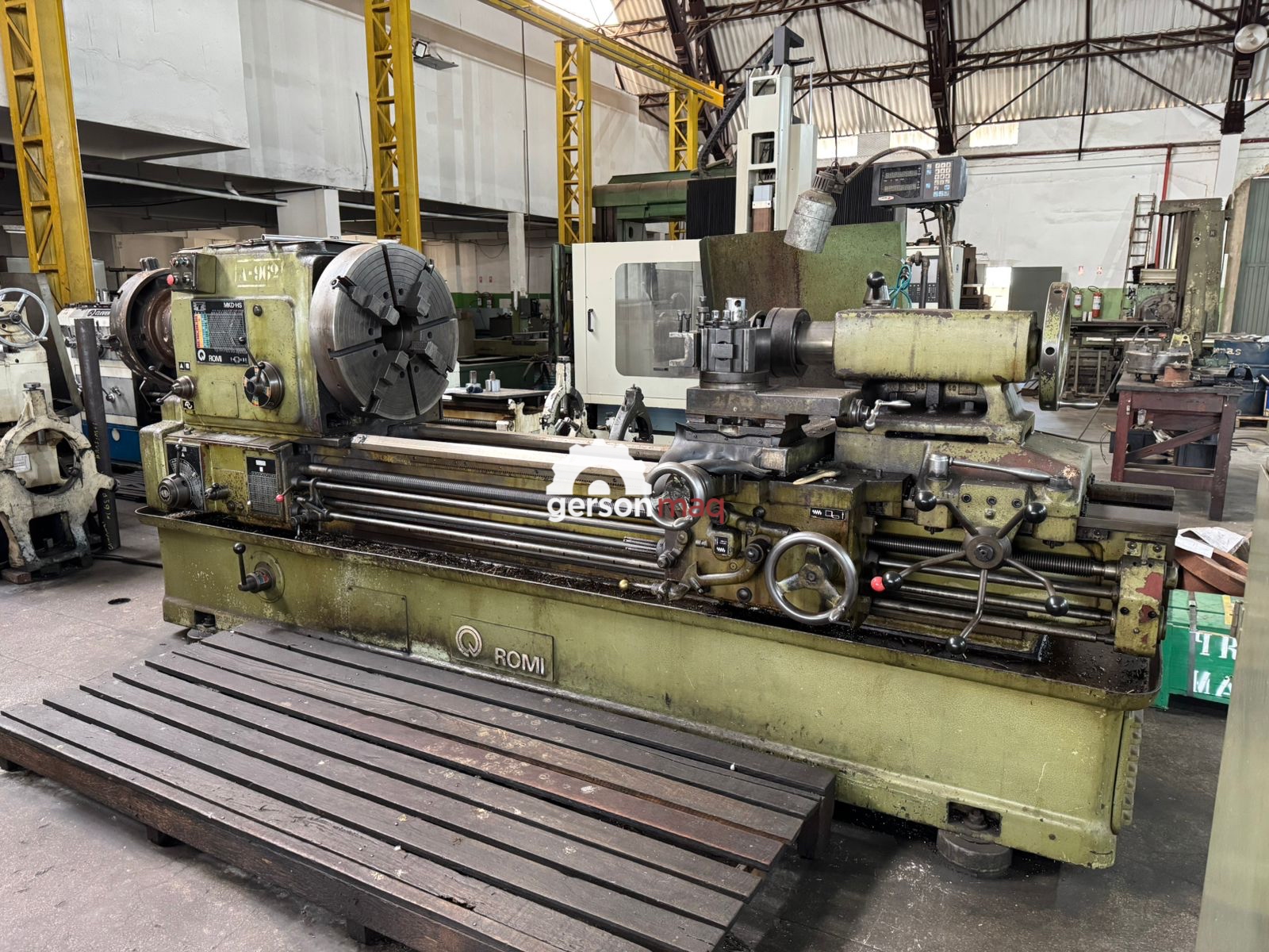 TORNO MECANICO ROMI MKD - HS - 800 x 2000 mm